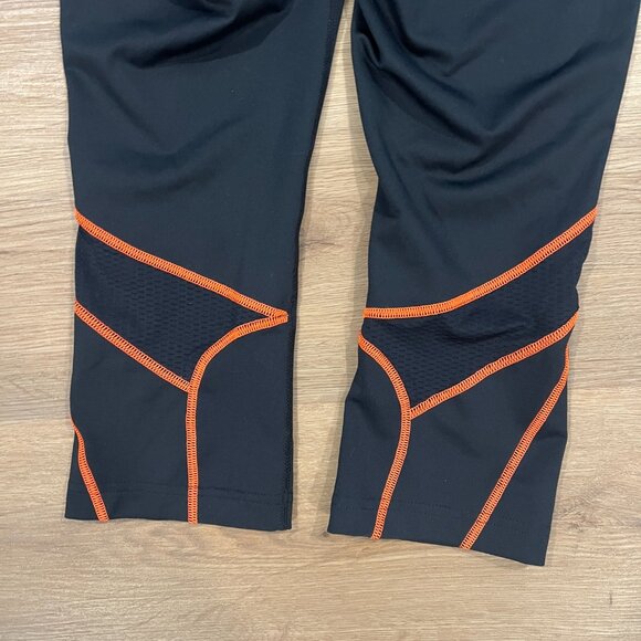 NWT Fila Black and Orange Capri Length Leggings Workout Running Yoga Size XS - Picture 9 of 10